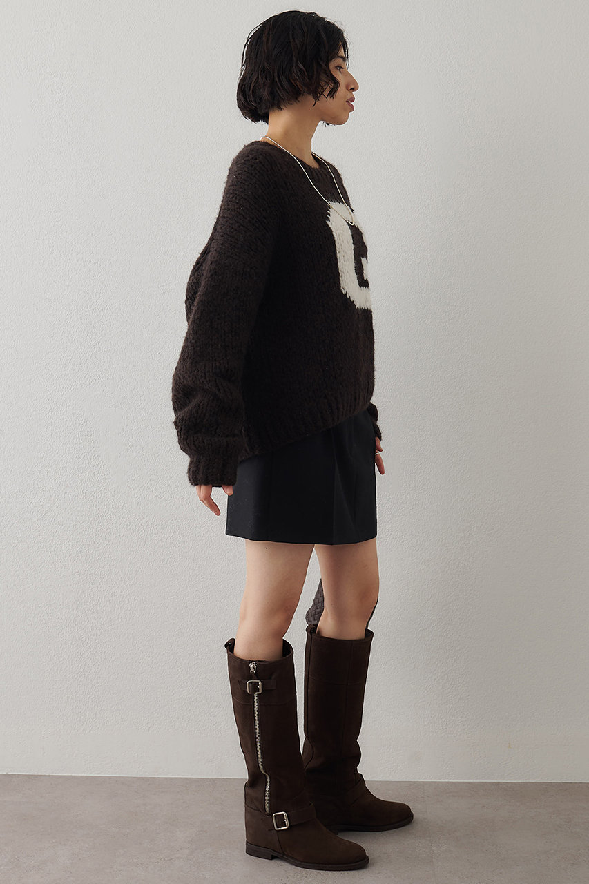 【新品】Whim Gazetteタックボリュームスカート Whim Gazette（ウィムガゼット）の「タックボリュームスカート