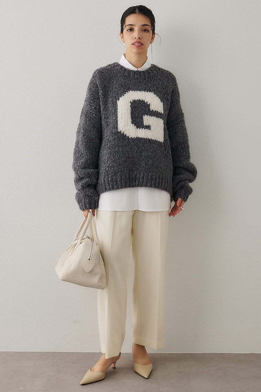 Whim Gazette(ウィム ガゼット)｜【予約販売】Gハンドニットプル