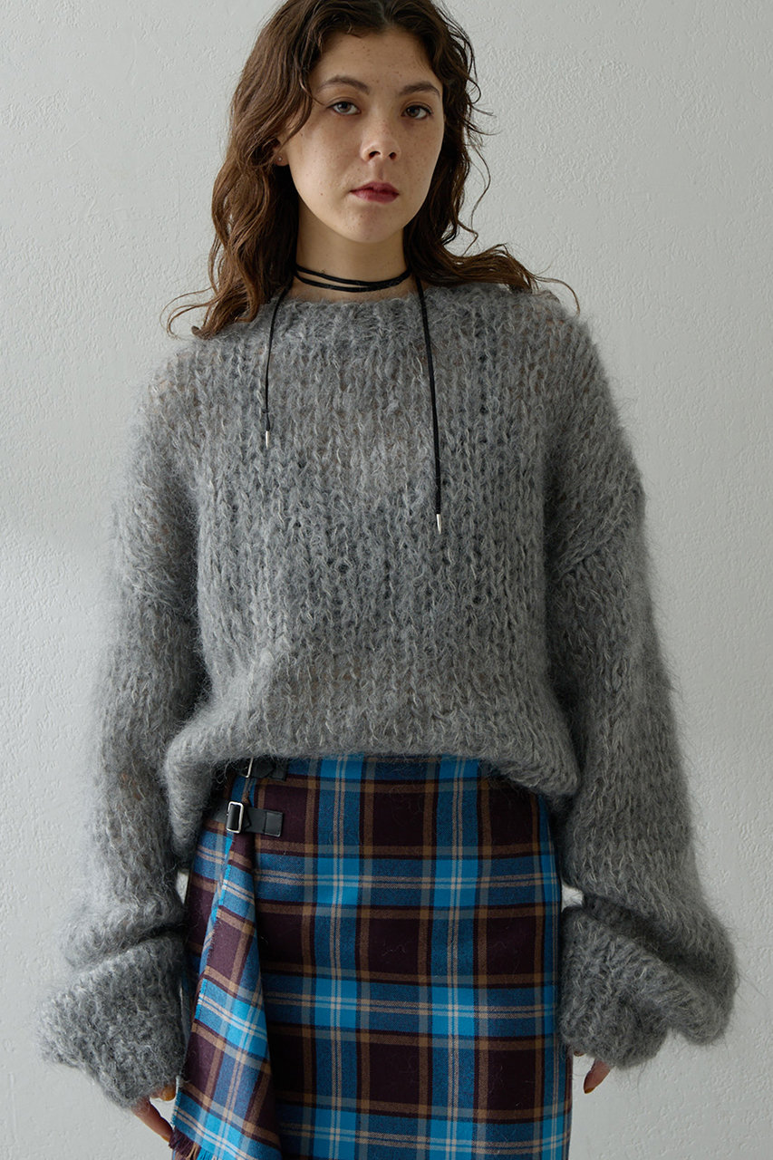 【新品未使用タグ付き】whim gazette ウィムガゼット ニット 中古・古着通販】Whim Gazette (ウィムガゼット) ミックスヤーン