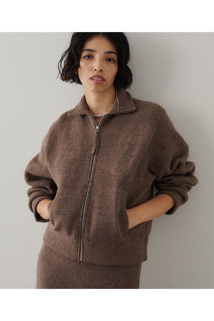 ウィム ガゼット/Whim Gazetteのニットブルゾン(110800/110802)