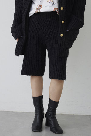 ウィム ガゼット/Whim Gazetteの【THE PAUSE】ニットハーフパンツ(110600/110603)