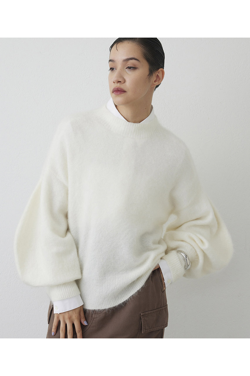 【THE PAUSE】バレルスリーブニット