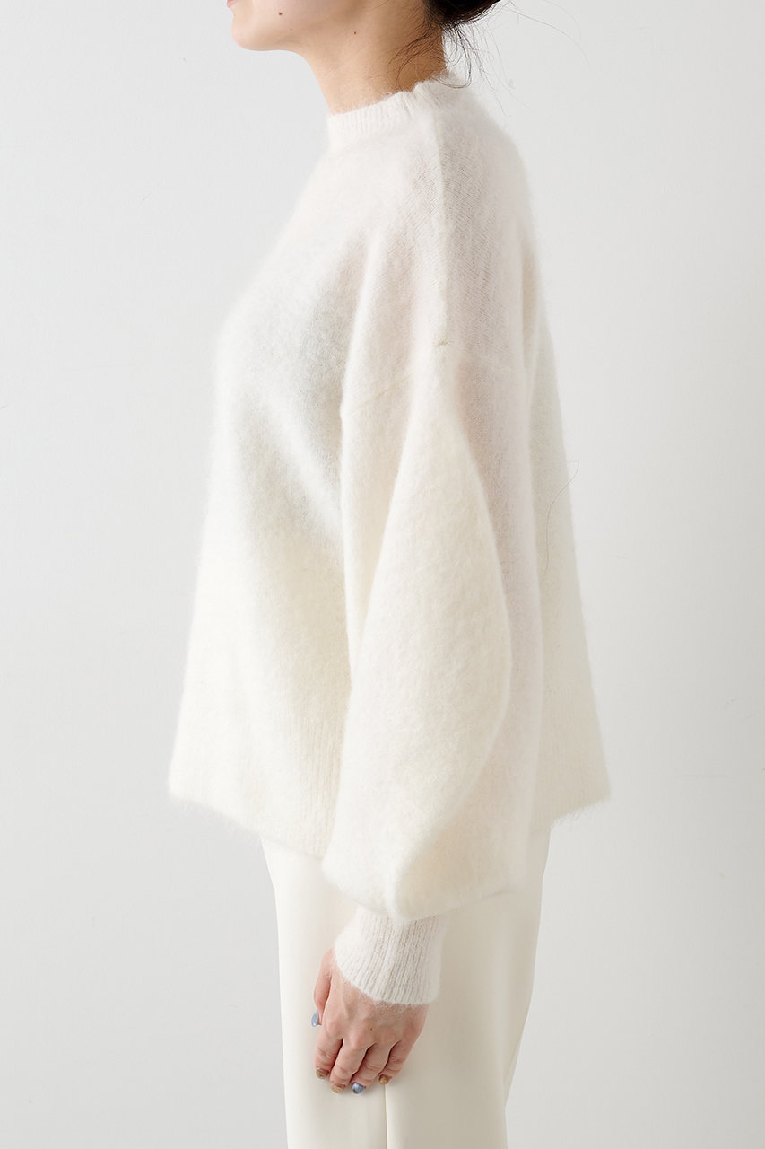 Whim Gazette(ウィム ガゼット)｜【THE PAUSE】バレルスリーブニット