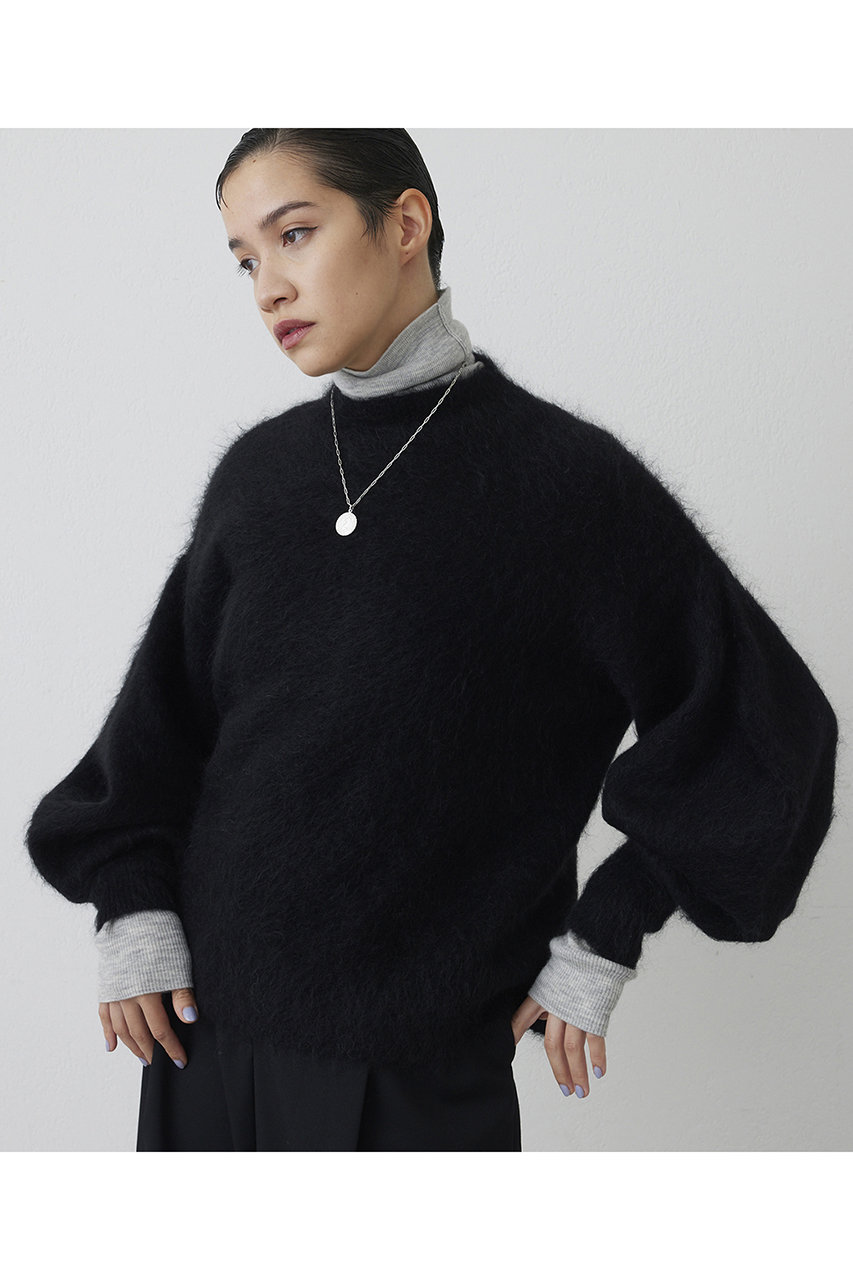 【THE PAUSE】バレルスリーブニット