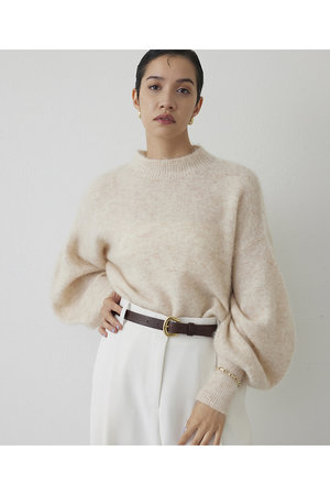 ウィム ガゼット/Whim Gazetteの【THE PAUSE】バレルスリーブニット(110300/110301)