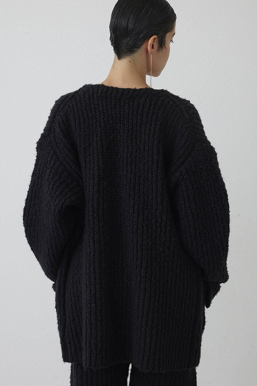 Whim Gazette(ウィム ガゼット)｜【THE PAUSE】ニットボタンジャケット