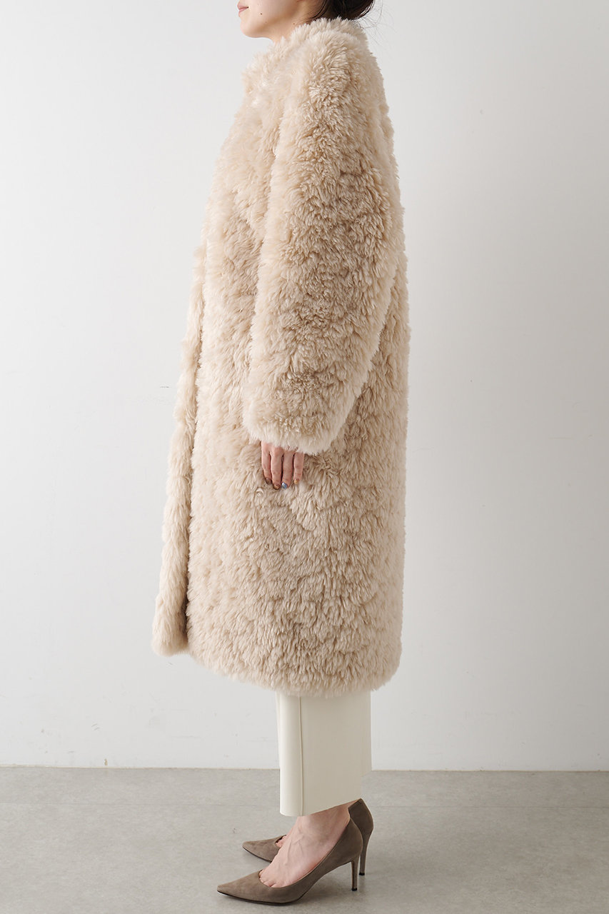 Whim Gazette(ウィム ガゼット)｜【THE PAUSE】フェイクファーロング