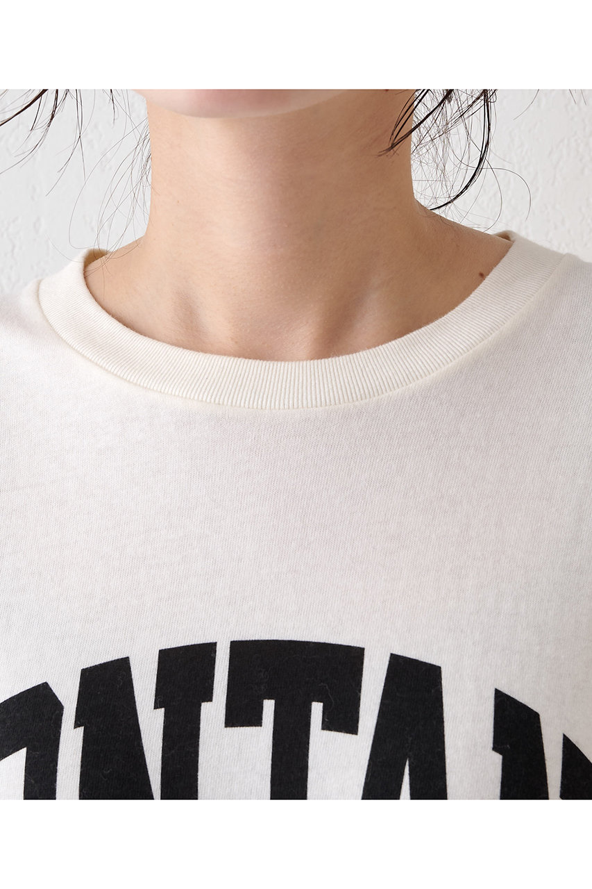 Whim Gazette(ウィム ガゼット)｜MONTANAロングTシャツ/アイボリー の