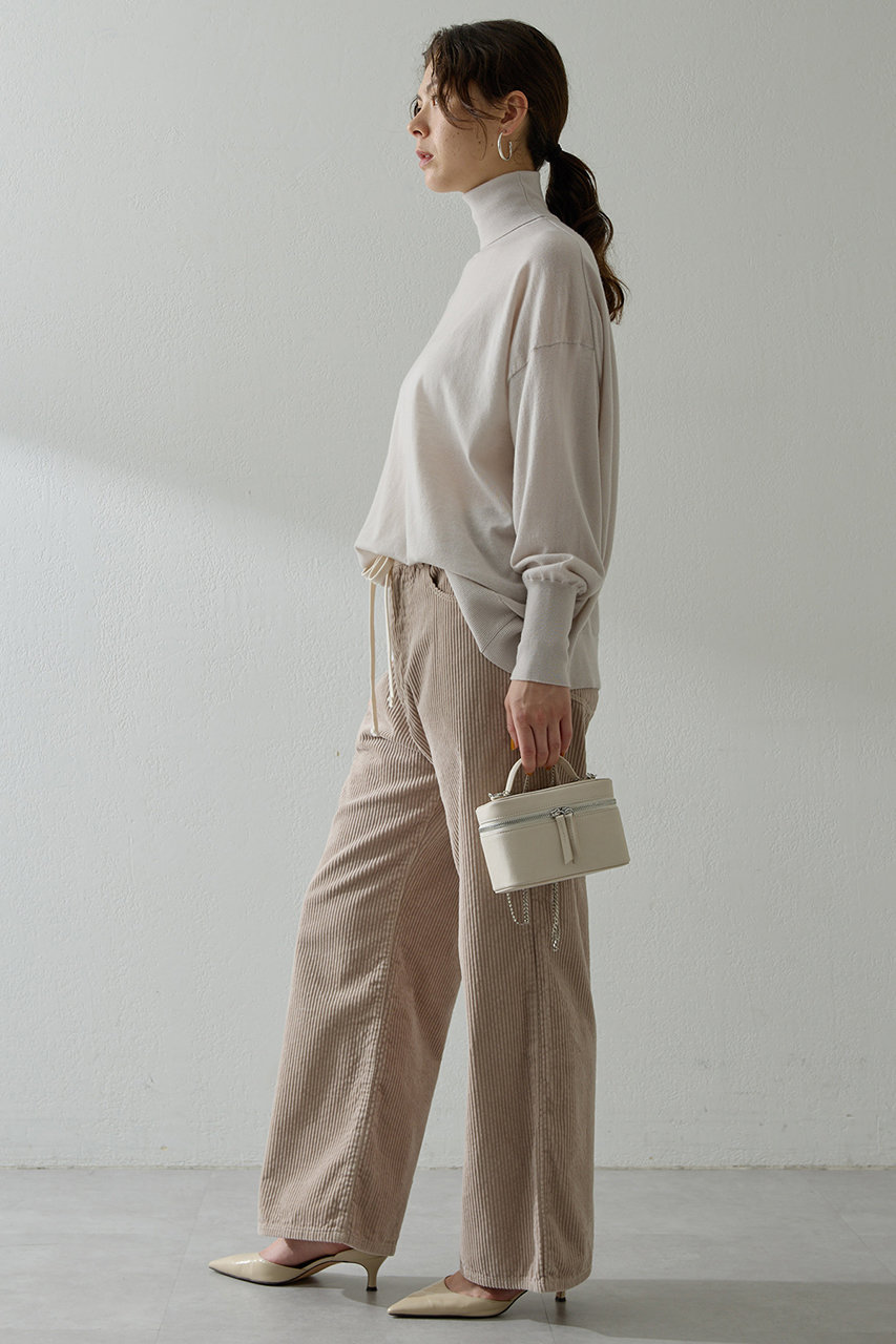 Whim Gazette(ウィム ガゼット)｜コールドロストパンツ/ベージュ の