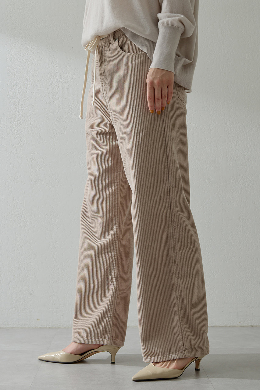 Whim Gazette(ウィム ガゼット)｜コールドロストパンツ/ベージュ の