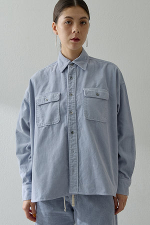 ウィム ガゼット/Whim Gazetteのコールシャツ(110400/110403)