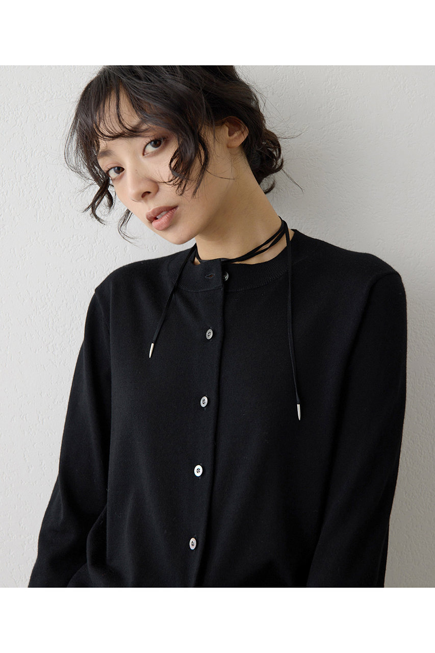 L.G.B. ブラックカーディガン 美品】NO ID LGB if ブラック 黒 アシメ ロング カーディガン - メルカリ