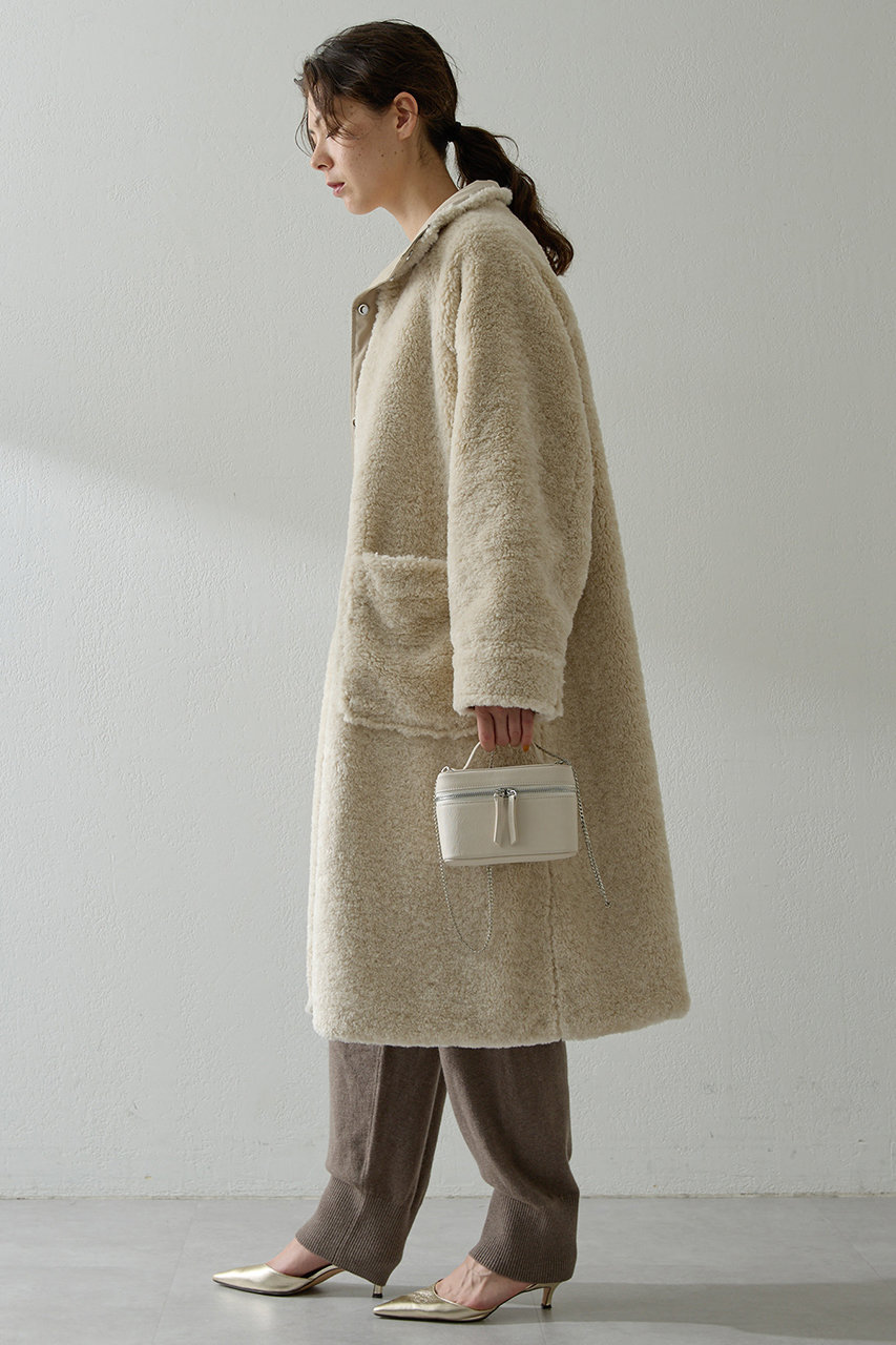 Whim Gazette(ウィム ガゼット)｜【予約販売】リバーシブルボアコート