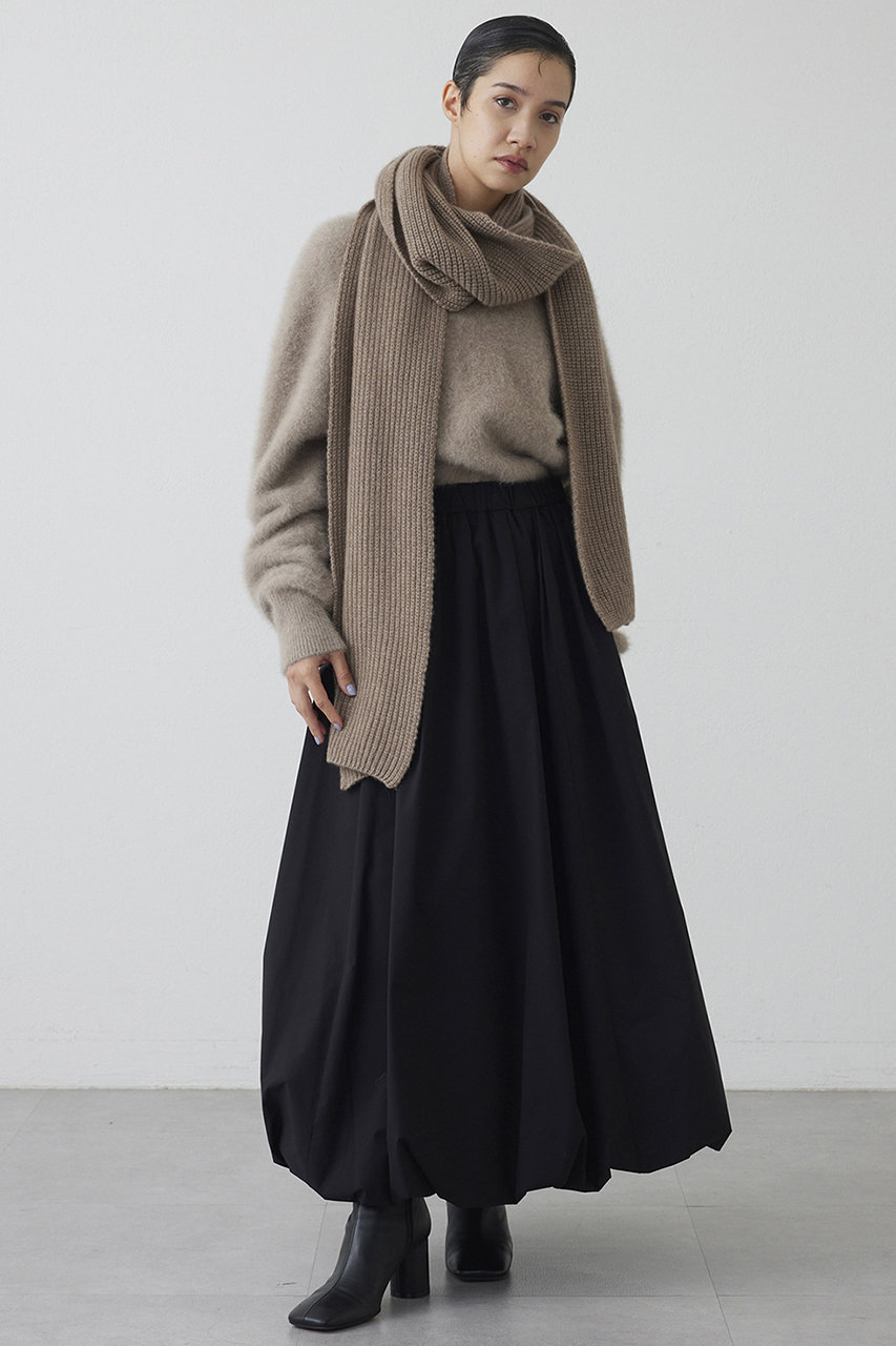 ウィム ガゼット/Whim Gazetteの【THE PAUSE】バルーンスカート(ブラック/WGP1052401A0001)