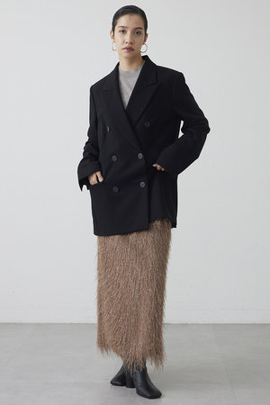 ウィム ガゼット/Whim Gazetteの【THE PAUSE】ラメフリンジスカート(110700/110703)