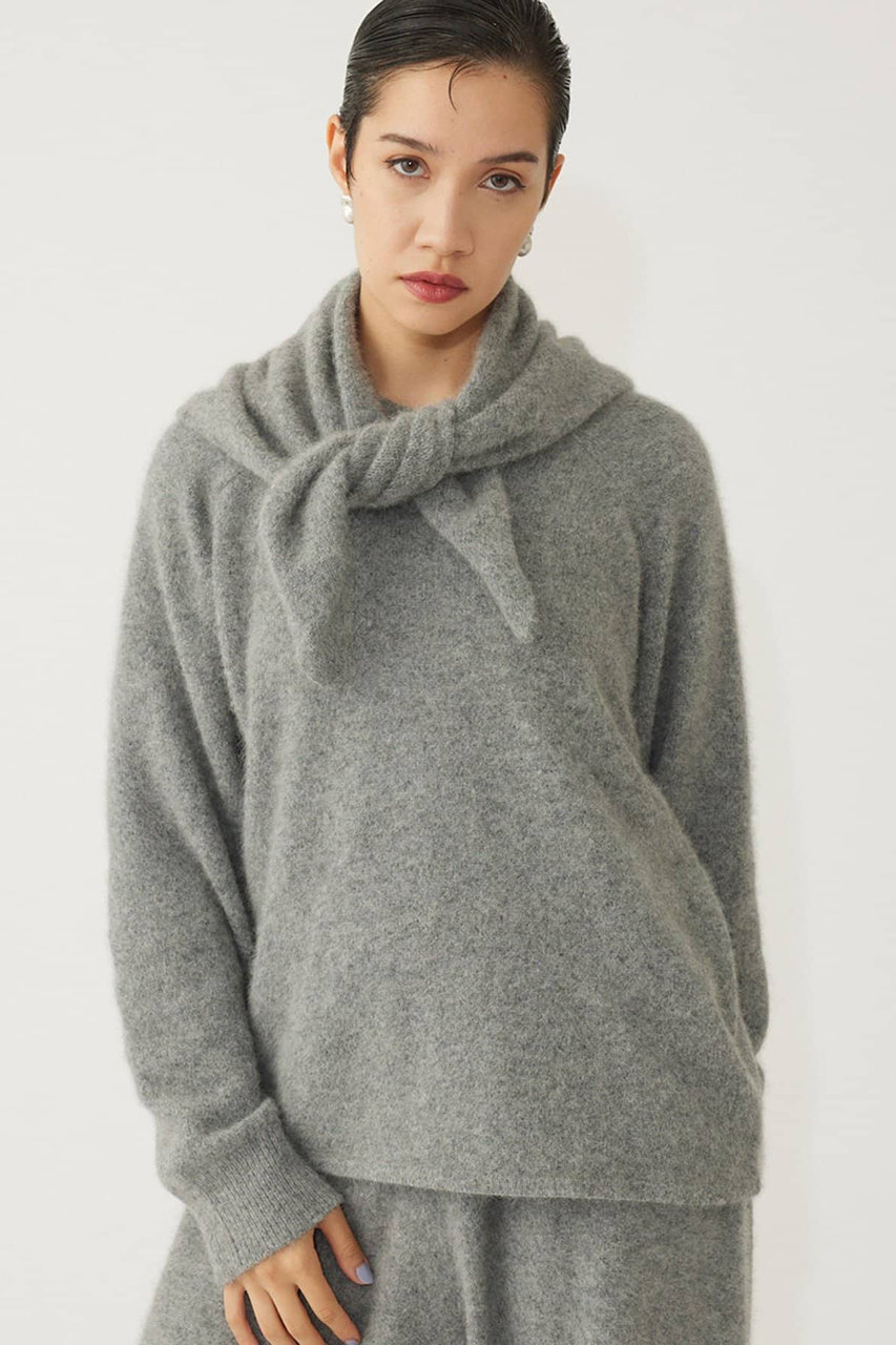 Whim Gazette(ウィム ガゼット)｜【THE PAUSE】ファーニットスカーフ