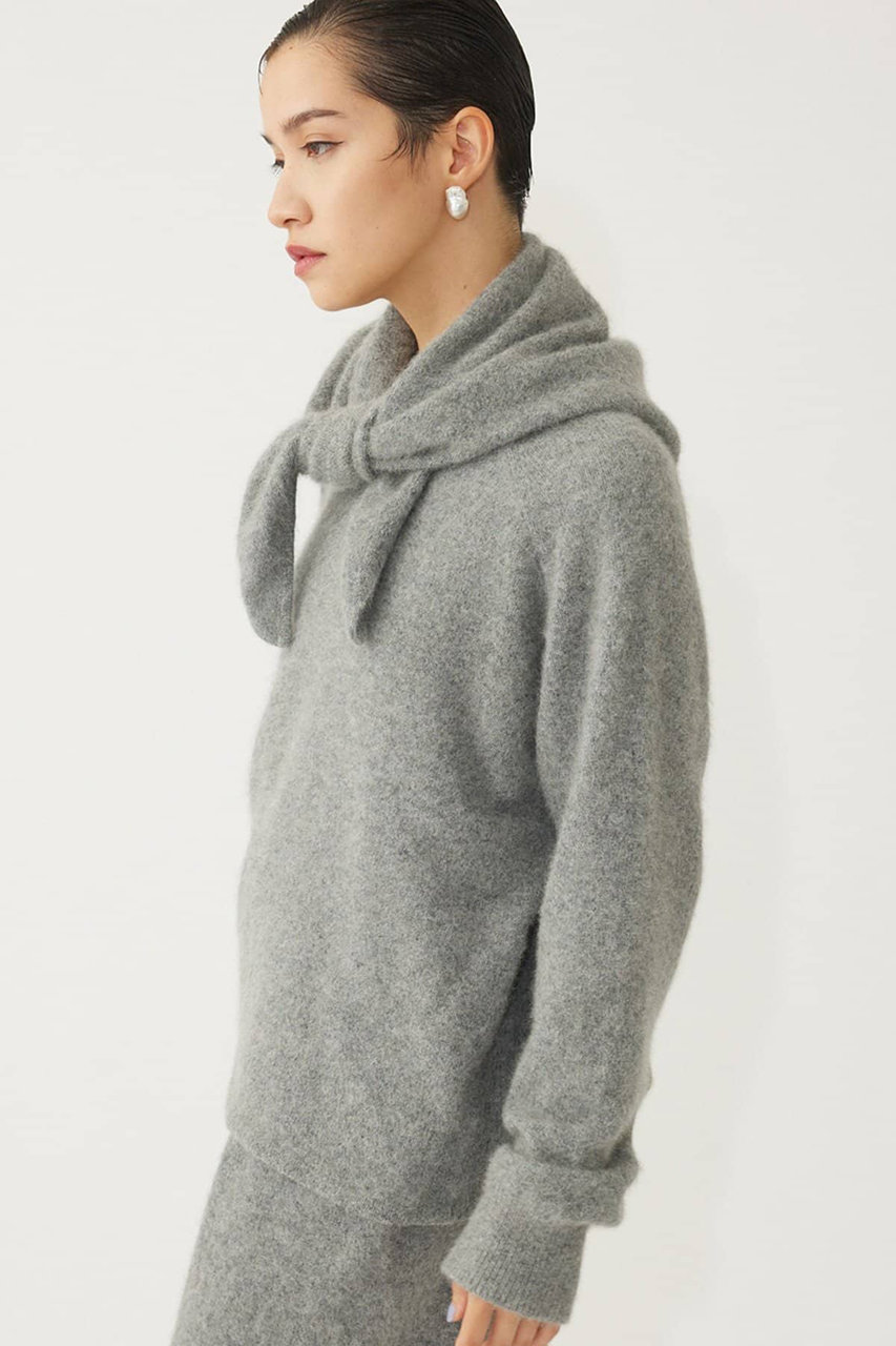 Whim Gazette(ウィム ガゼット)｜【THE PAUSE】ファーニットスカーフ