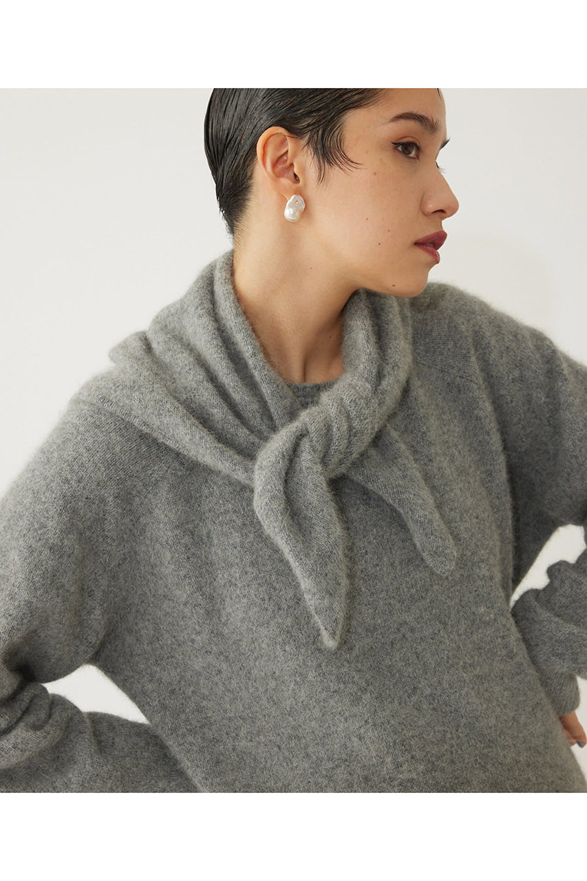 Whim Gazette(ウィム ガゼット)｜【THE PAUSE】ファーニットスカーフ