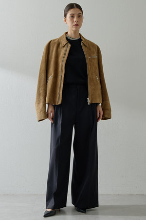 ウィム ガゼット/Whim Gazetteのワイドタックパンツ(110600/110601)