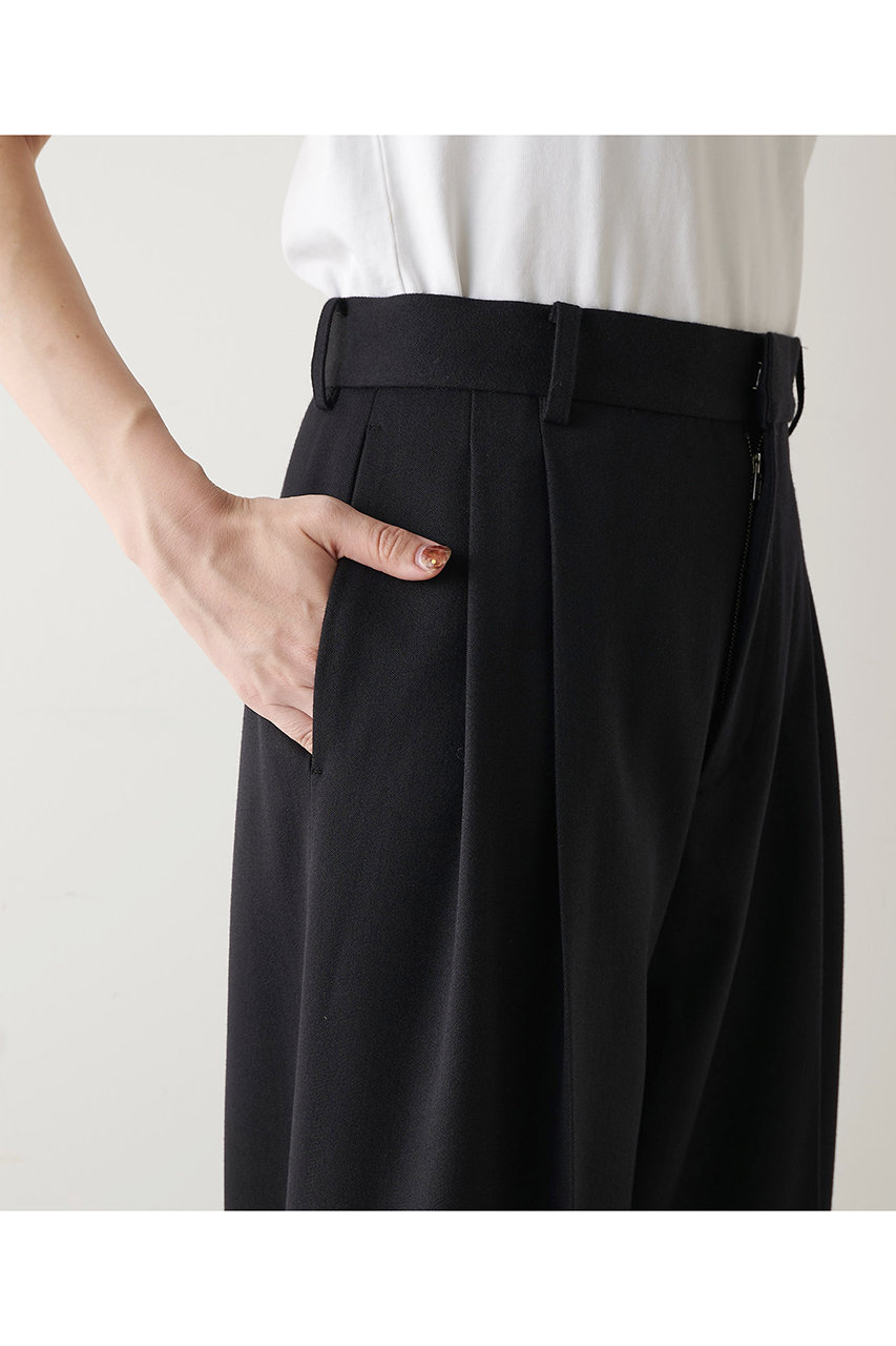 whim gazette今だけ値下げ中 Whim Gazette(ウィム ガゼット)｜【予約販売】ワイドタックパンツ