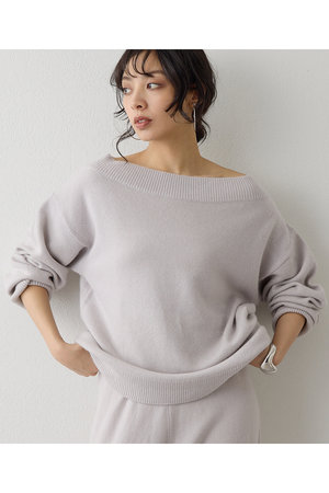 ウィム ガゼット/Whim GazetteのW/Caオフショルプルオーバー(110300/110301)