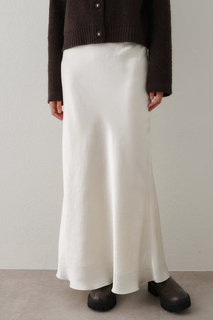 【予約販売】サテンフレアスカート