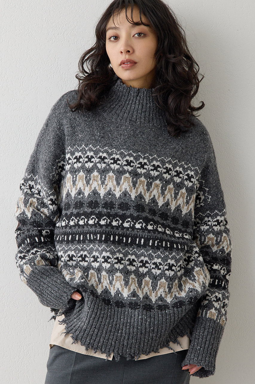 フェアアイルプルオーバー