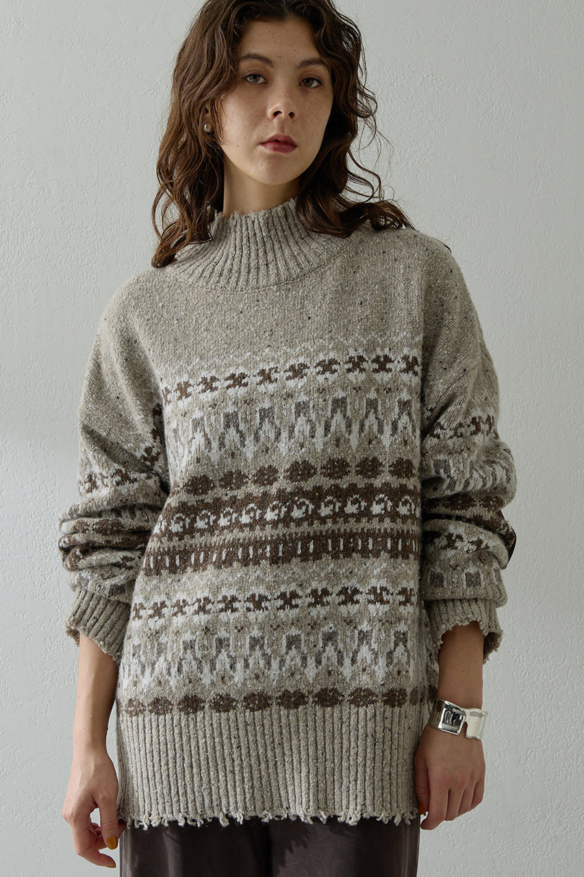 フェアアイルプルオーバー