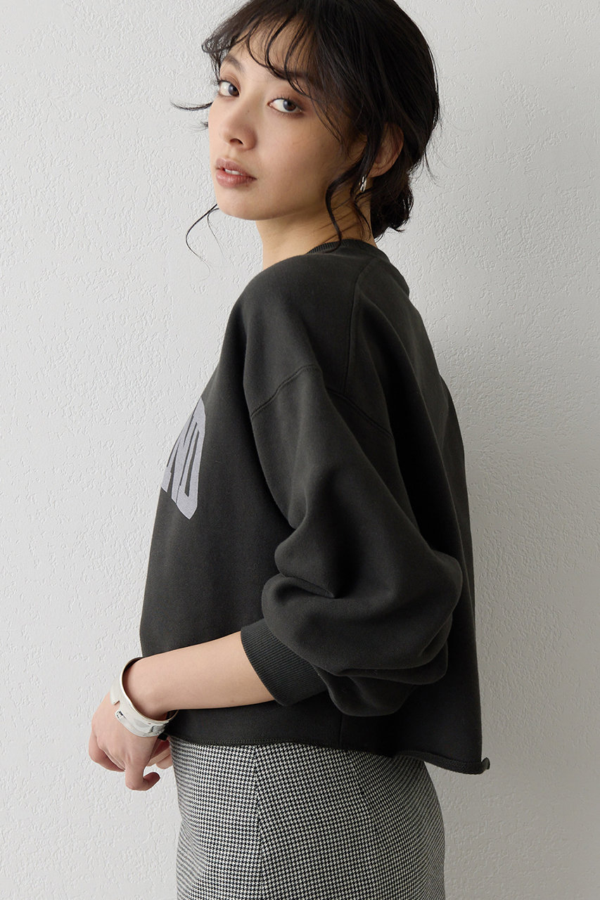 Whim Gazette(ウィム ガゼット)｜裏毛ロゴプルオーバー