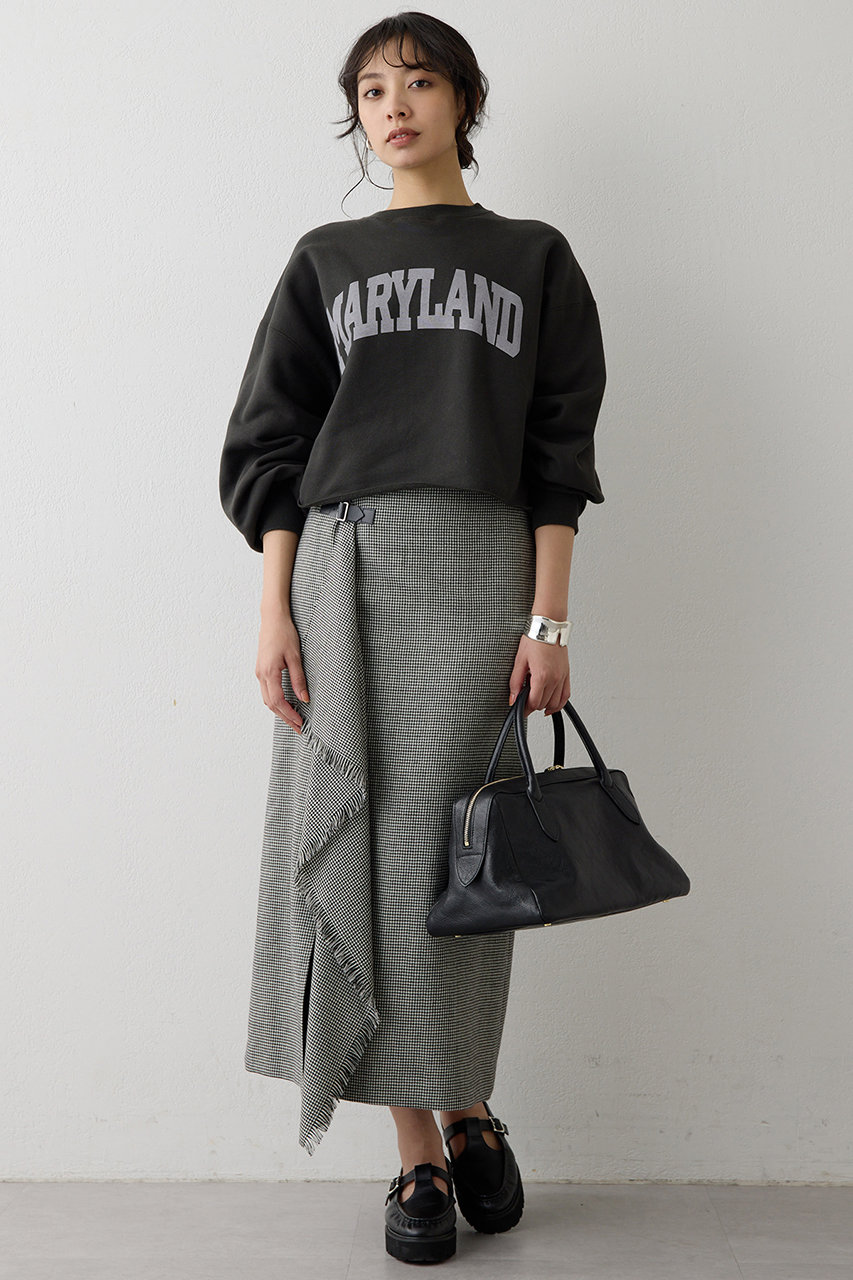 【新品未使用】裏毛ロゴプルオーバー Whim Gazette ウィム【完売品】 Whim Gazette(ウィム ガゼット)｜裏毛ロゴプルオーバー