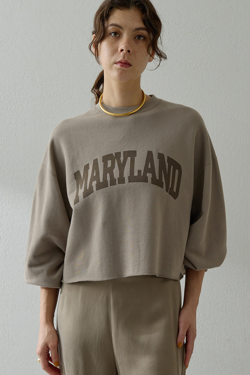 裏毛ロゴプルオーバー