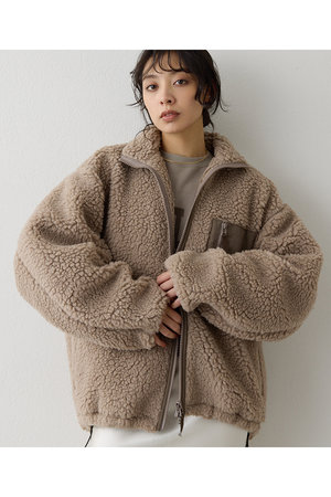 ウィム ガゼット/Whim Gazetteのボアブルゾン(110800/110802)