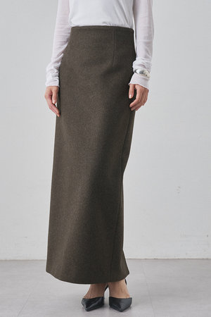 ウィム ガゼット/Whim Gazetteの【予約販売】メルトンスリットスカート(110700/110703)