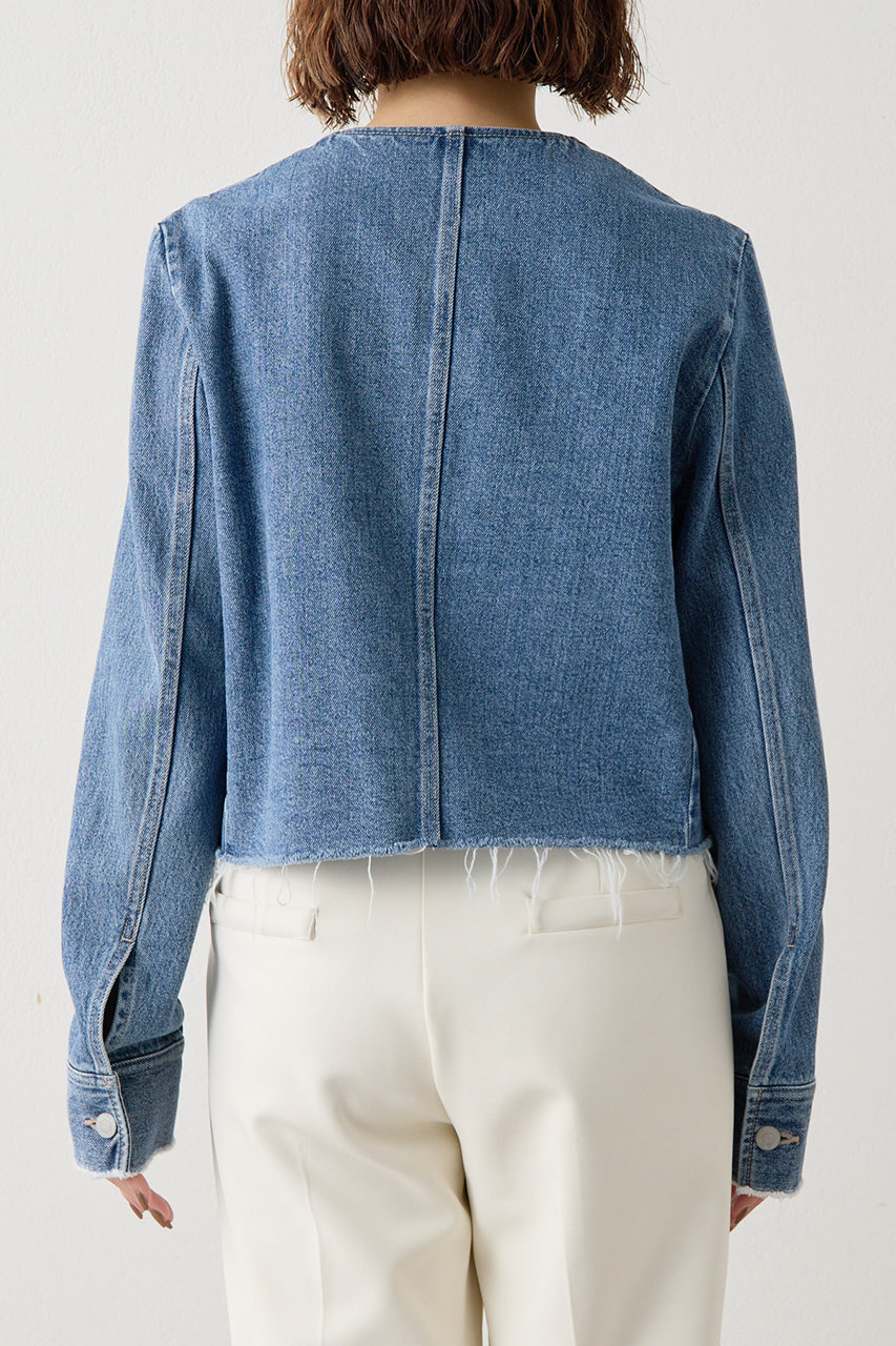 Whim Gazette(ウィム ガゼット)｜デニムクルージャケット/ブルー の