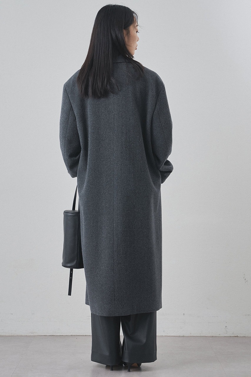 Whim Gazette(ウィム ガゼット)｜ウールパイルロングチェスターコート