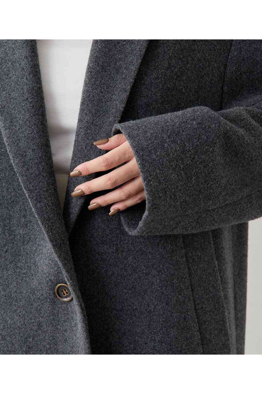 Whim Gazette(ウィム ガゼット)｜ウールパイルロングチェスターコート