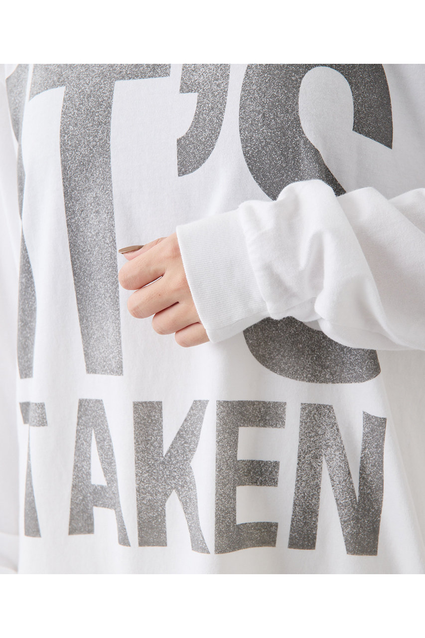 Whim Gazette(ウィム ガゼット)｜BIGロゴ ロンTEE/オフホワイト の通販