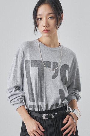 ウィム ガゼット/Whim Gazetteの【予約販売】BIGロゴ ロンTEE(110100/110103)