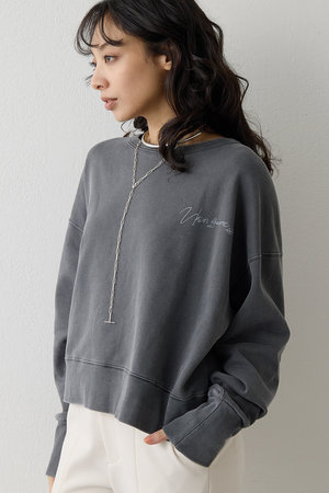 ウィム ガゼット/Whim Gazetteの【予約販売】ヴィンテージロゴ裏毛(110100/110105)