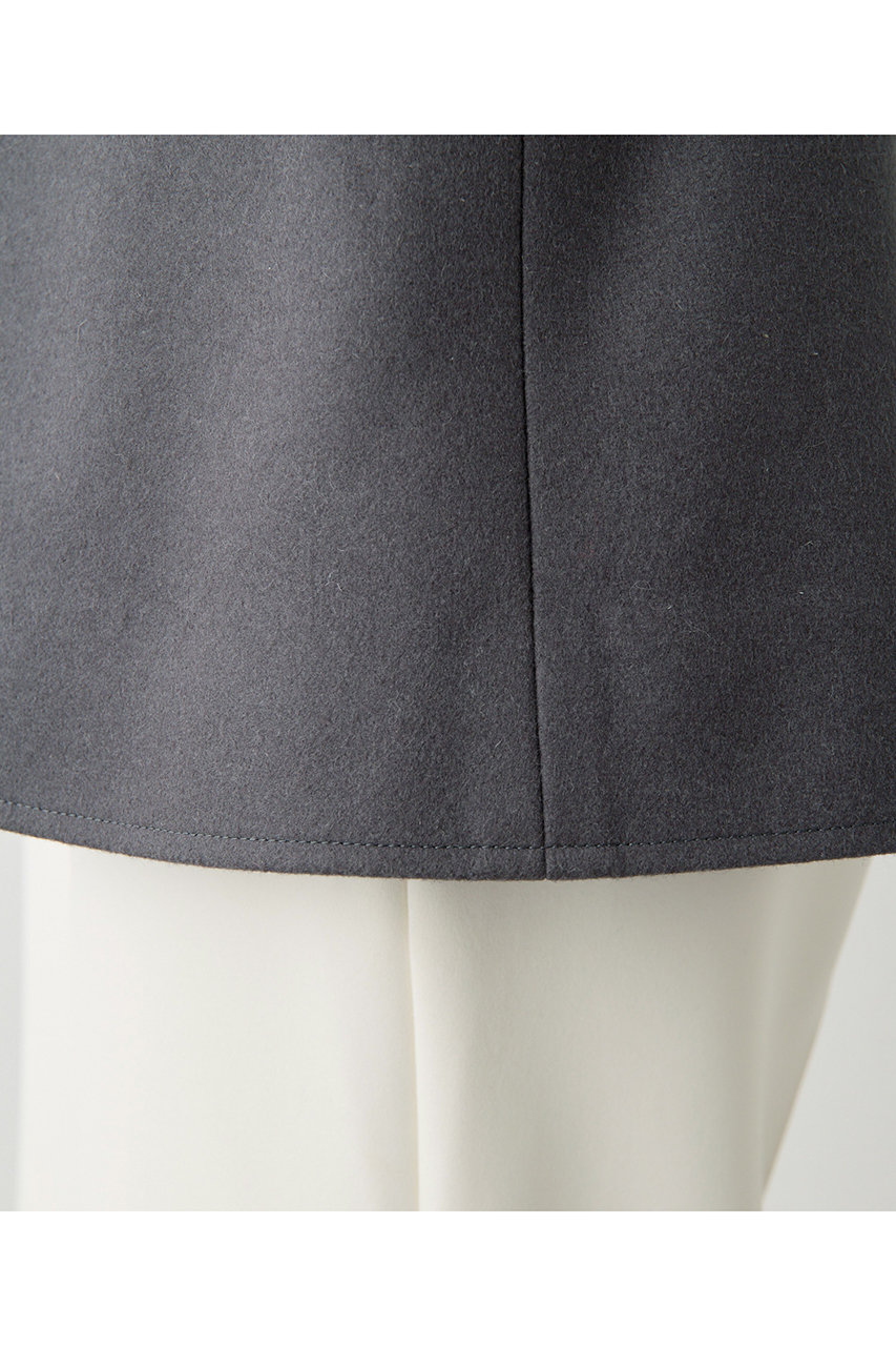 Whim Gazette(ウィム ガゼット)｜メルトンベスト/グレー の通販