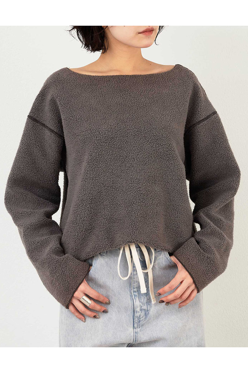 ピグメントスウェットプルオーバー