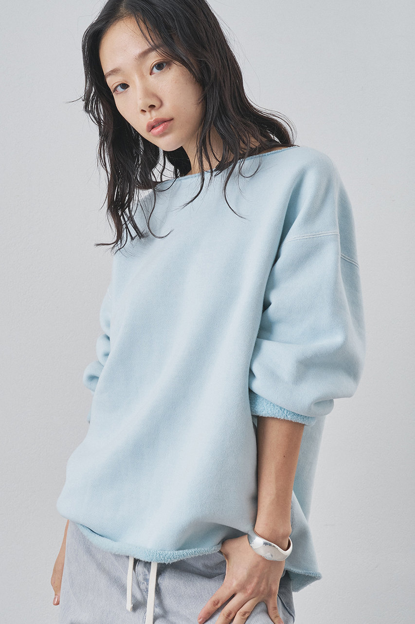 ピグメントスウェットプルオーバー
