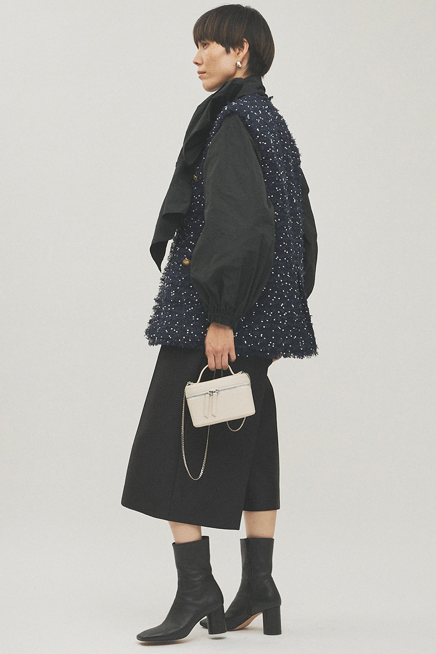 Whim Gazette シルクウールツイルハーフパンツ Whim Gazette(ウィム