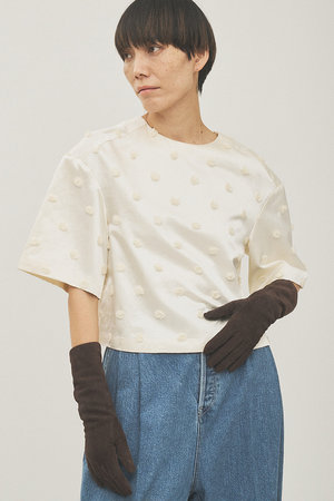 ウィム ガゼット/Whim Gazetteの【予約販売】ボンボンジャガードブラウス(110400/110402)