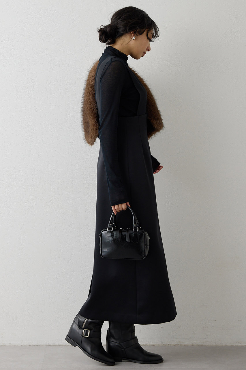 Whim Gazette(ウィム ガゼット)｜【予約販売】ダブルサテンワンピース