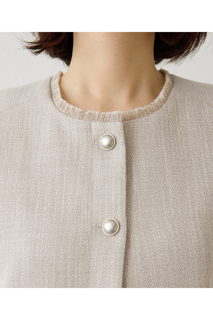 Whim Gazette(ウィム ガゼット)｜【THE PAUSE】ツイードショートジレ