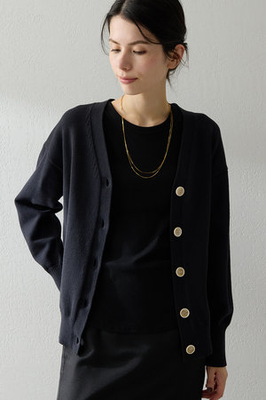ウィム ガゼット/Whim Gazetteのボタンカーディガン(110100/110104)