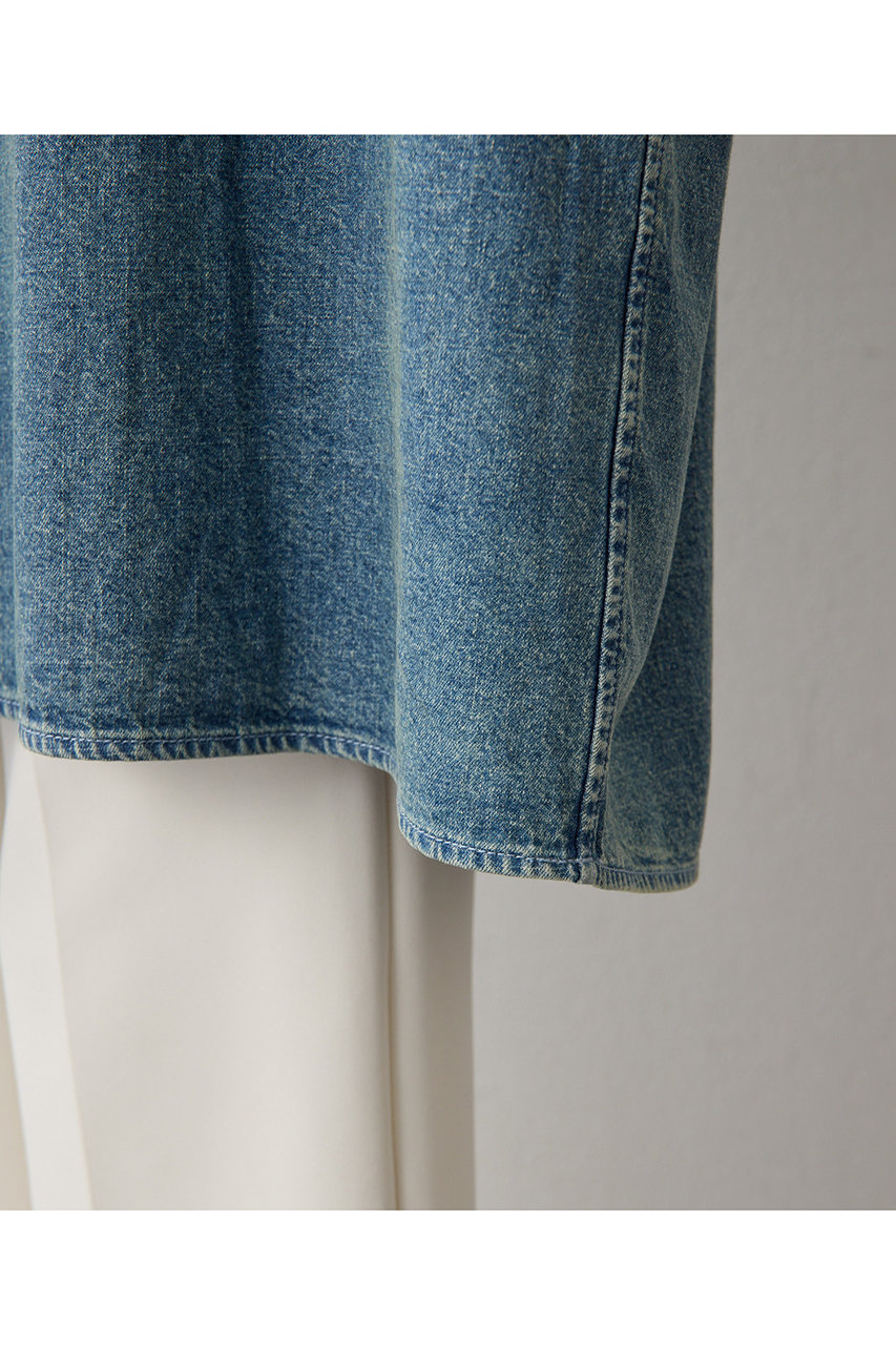 Whim Gazette(ウィム ガゼット)｜DENIM刺繍チュニックシャツ