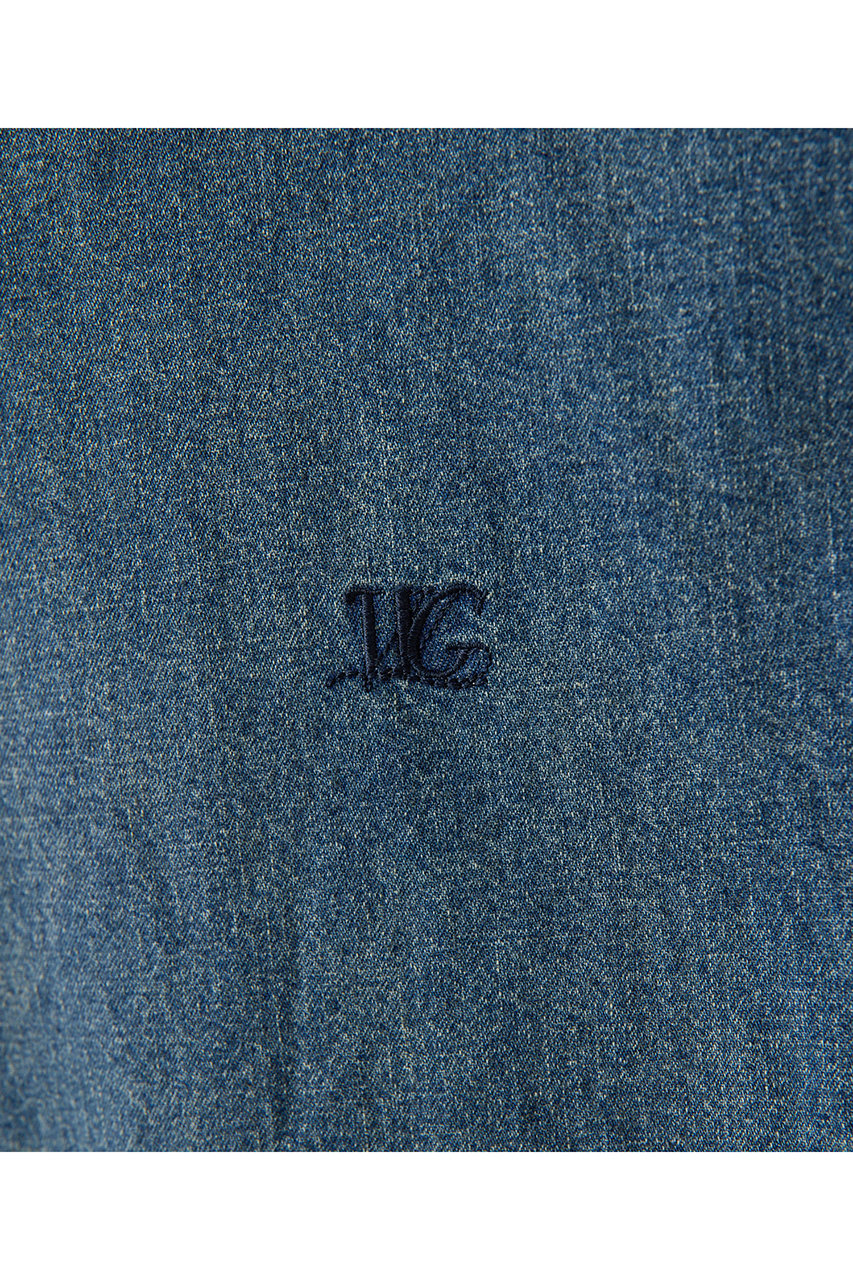 Whim Gazette(ウィム ガゼット)｜DENIM刺繍チュニックシャツ