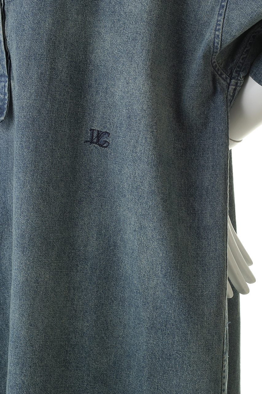 Whim Gazette(ウィム ガゼット)｜DENIM刺繍チュニックシャツ